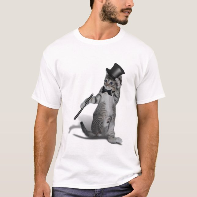 T-shirt Tap Dancing Cat (Frente)