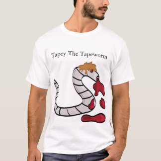 T-shirt Tapey o Tapeworm