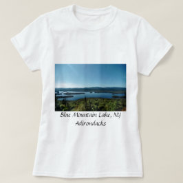 T-shirt Tarde na montanha azul
