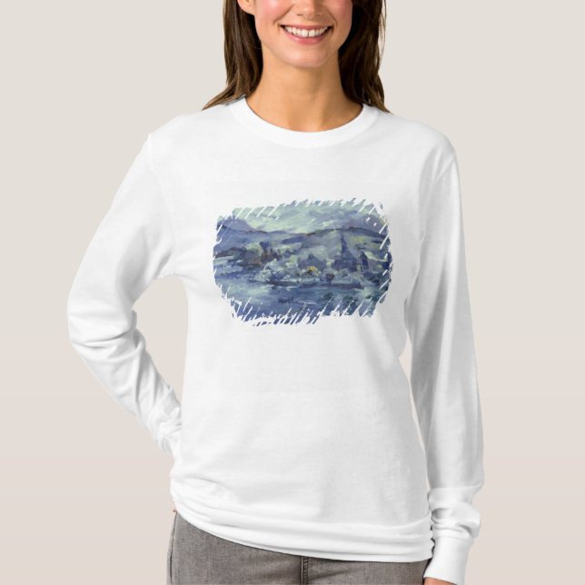 T-shirt Tarde no lago Lucerna, 1924 (Frente)
