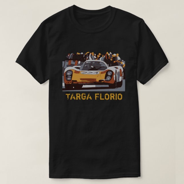 T-SHIRT TARGA FLORIO RAÇA (Frente do Design)