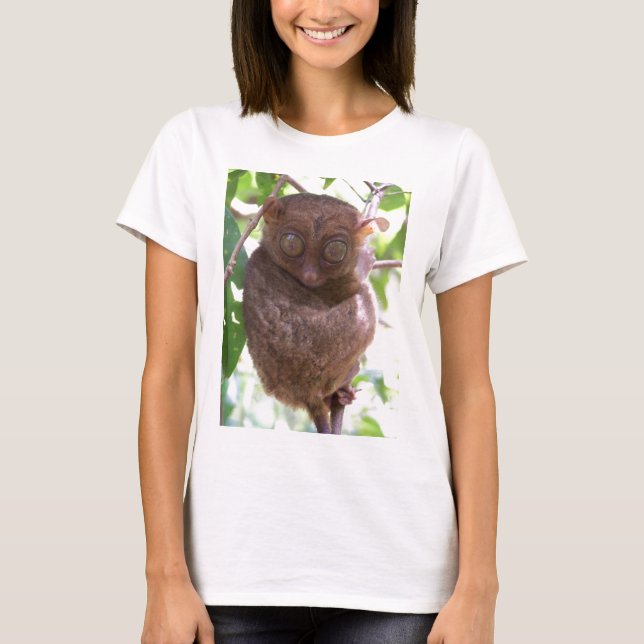 T-shirt Tarsier filipino (Frente)