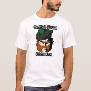 T-shirt Tartan do Orgulhoso Clã Escocês Cochran