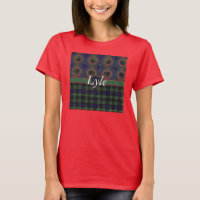 Tartan escocês do kilt da xadrez do clã de Lyle
