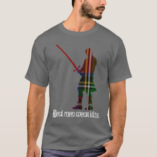 T-shirt Tartan real do Scottish de Stewart dos Kilts reais