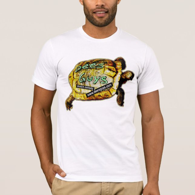 T-shirt Tartaruga das caras de Dees (Frente)