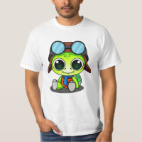 Tartaruga de Cartoon em Aviador