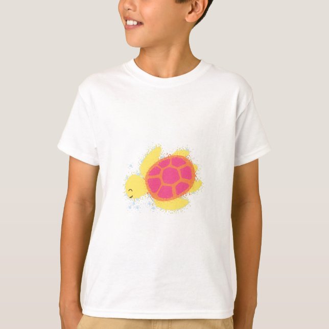 T-shirt Tartaruga do Mar Cento (Frente)