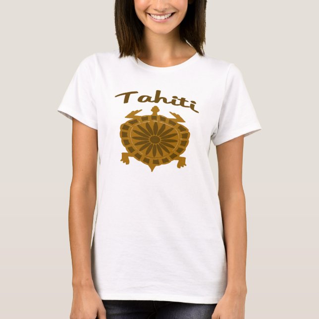 T-shirt Tartaruga do Taiti (Frente)