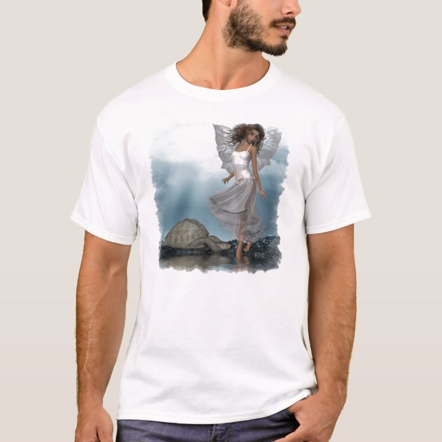 T-shirt Tartaruga feericamente que cruza III (Frente)