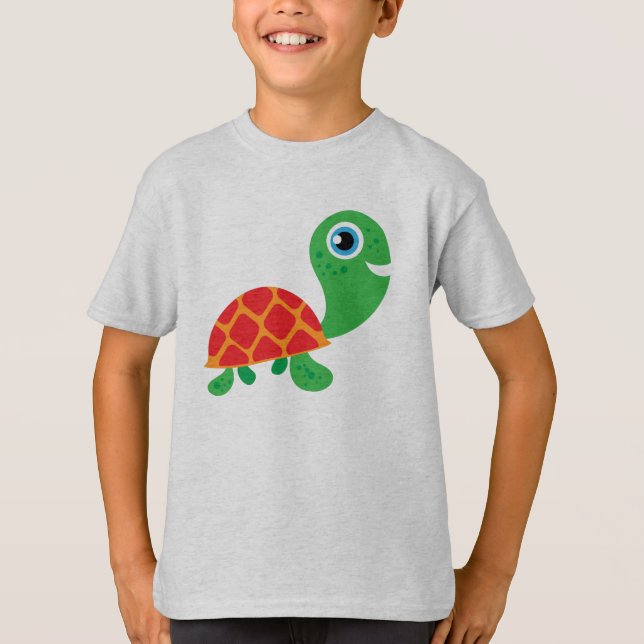 T-shirt Tartaruga impressionante (Frente)