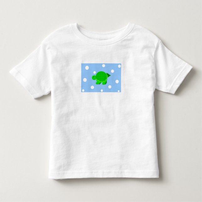 T-shirt Tartaruga Nadadora Verde (Frente)