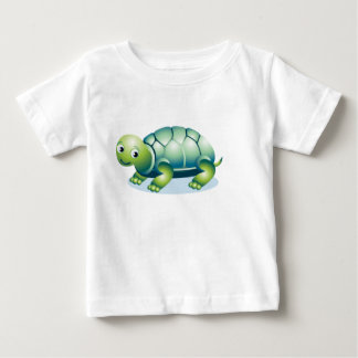 T-shirt Tartaruga pequena bonito do KRW