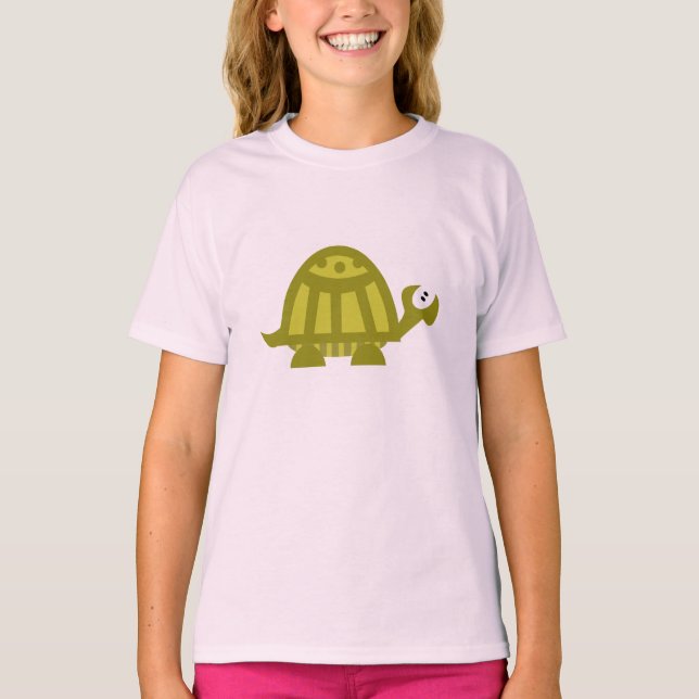 T-shirt Tartaruga verde (Frente)