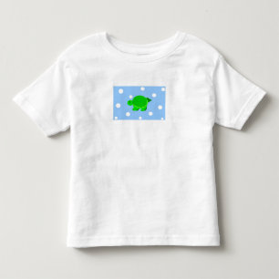 T-shirt Tartaruga Verde Nadando