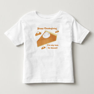 T-shirt Tarte de abóbora feliz da acção de graças  