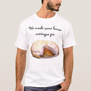T-shirt Tarte de limão e merengue