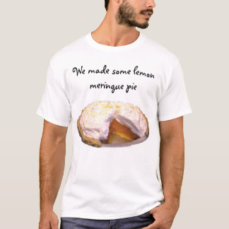 T-shirt Tarte de limão e merengue