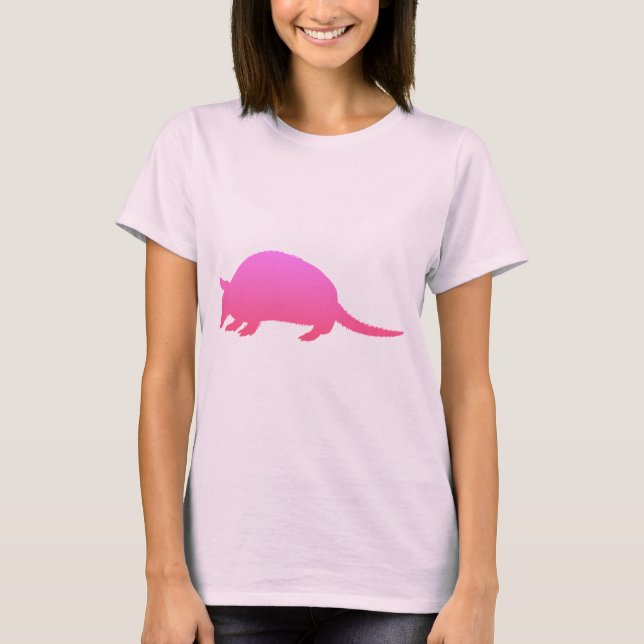 T-shirt Tatu Rosa (Frente)