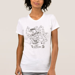 T-shirt Tatuagem 1 do assassino do rato de Tom