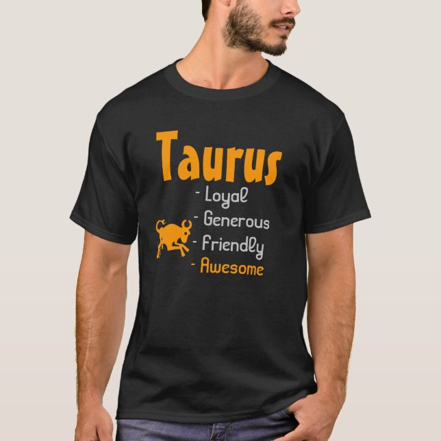 T-shirt Taurus (Frente)