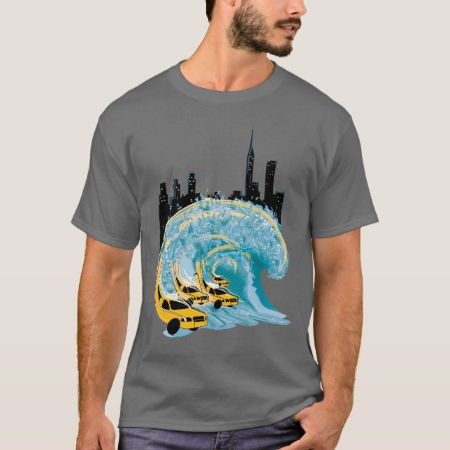 T-shirt taxiwave (Frente)
