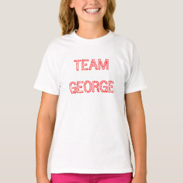T-shirt team george