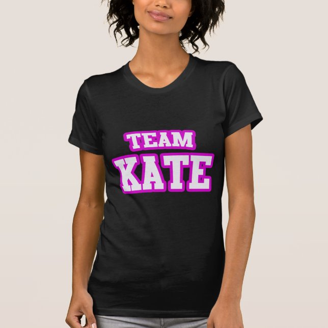 T-shirt Team Kate (Frente)