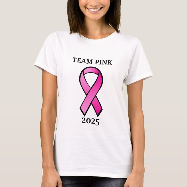 T-Shirt TEAM PINK (Frente)