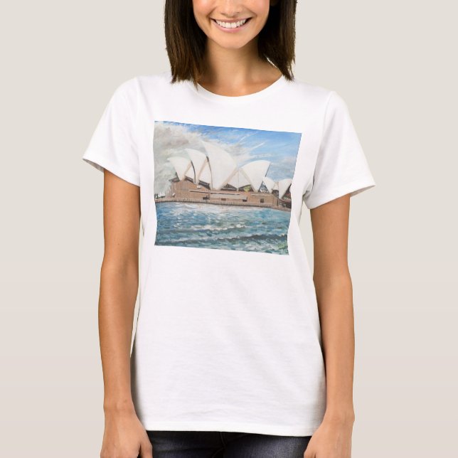 T-shirt Teatro da ópera de Sydney (Frente)