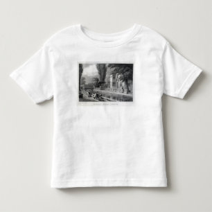 T-shirt Teatro dos poços de Sadler, gravado por J. Barrac