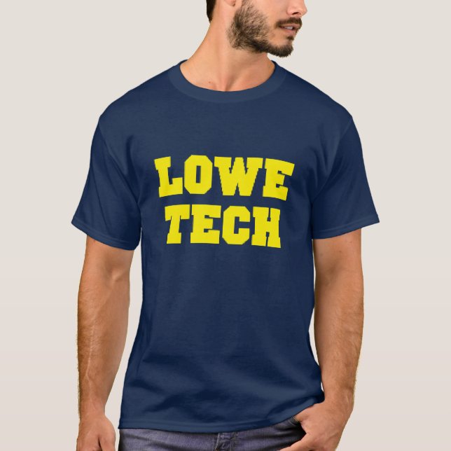 T-shirt Tecnologia de Lowe (Frente)