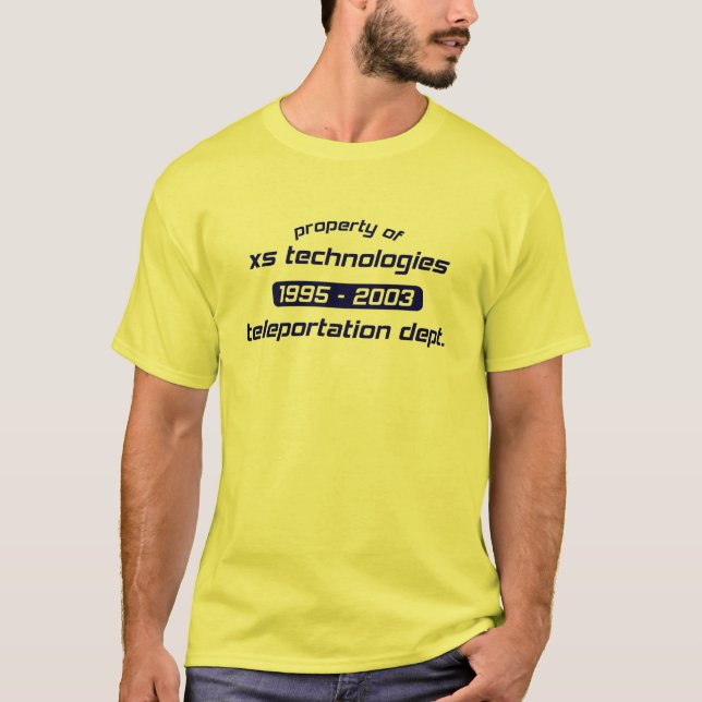 T-shirt Tecnologias de XS (Frente)