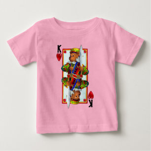 T-shirt Teddy Bear King of Hearts