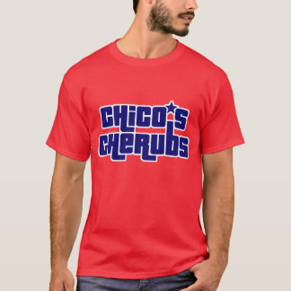 T-shirt Tee de Cherubs do Chico Vermelho e Azul