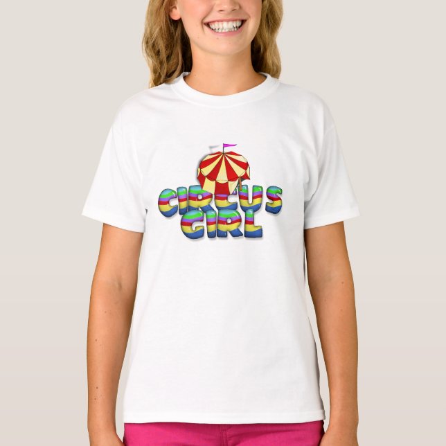 T-shirt TEE Garota de Circo (Frente)