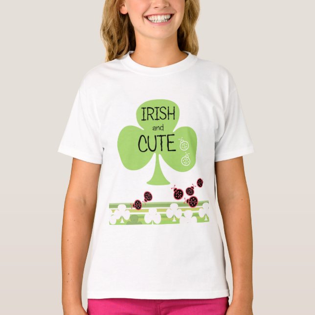 T-shirt Tee irlandês e bonito (Frente)
