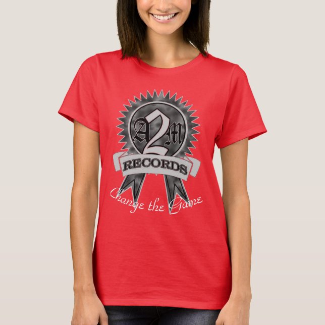 T-shirt Tee lírico azul feminino (Frente)