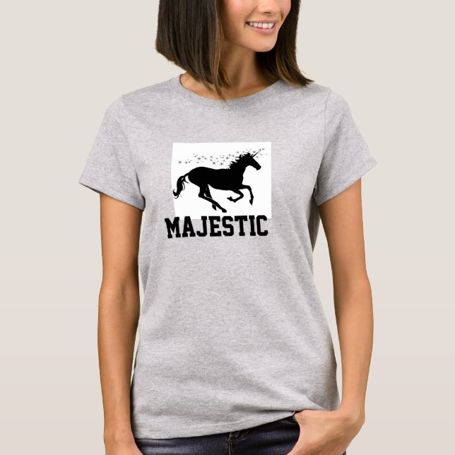T-shirt "Tee Majestosa do Unicórnio" (Frente)