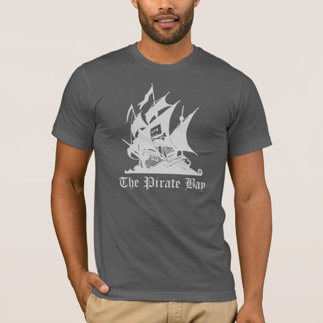T-shirt Tee Pirate Bay (Frente)
