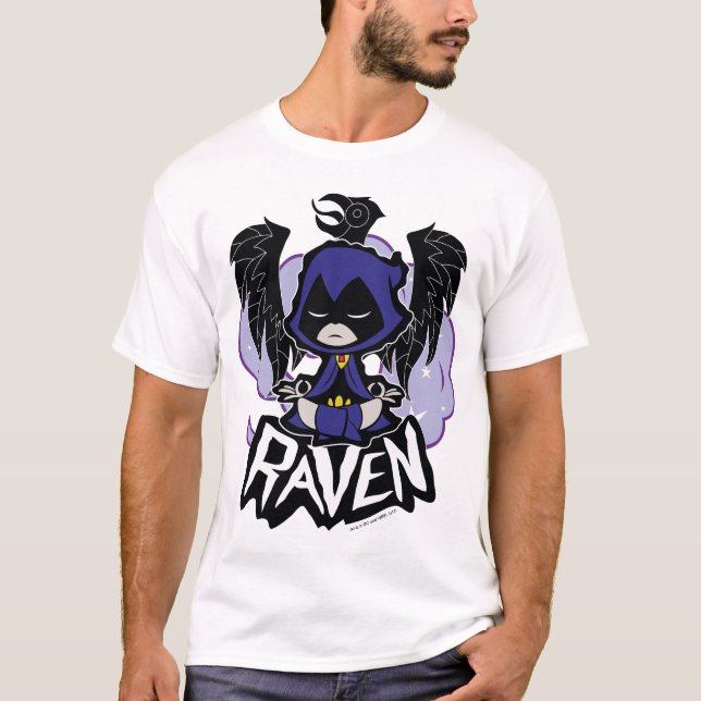 T-shirt Teen Titans Go! | Ataque a Raven (Frente)