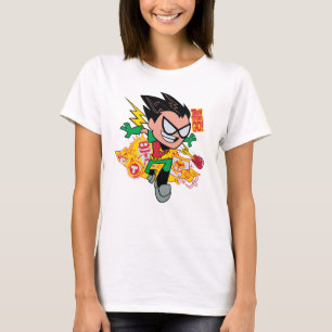 T-shirt Teen Titans Go!   Gráfico Arsenal de Robin