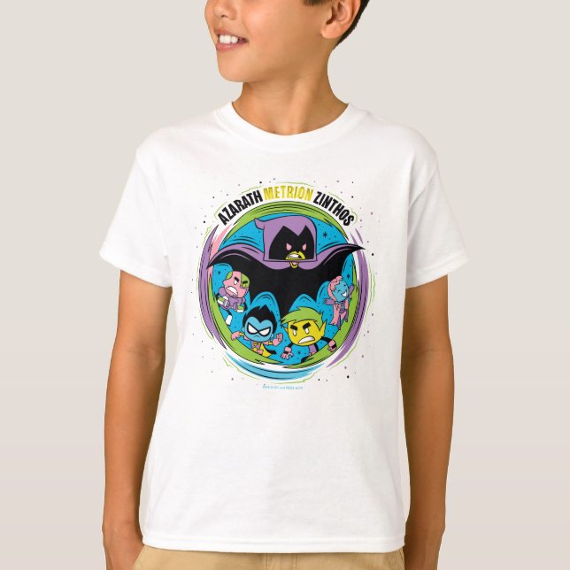 T-shirt Teen Titans Go! | Raven "Azarath Metrion Zinthos" (Frente)