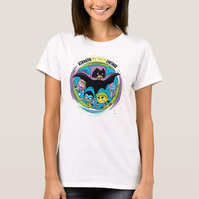 T-shirt Teen Titans Go! | Raven "Azarath Metrion Zinthos" (Frente)