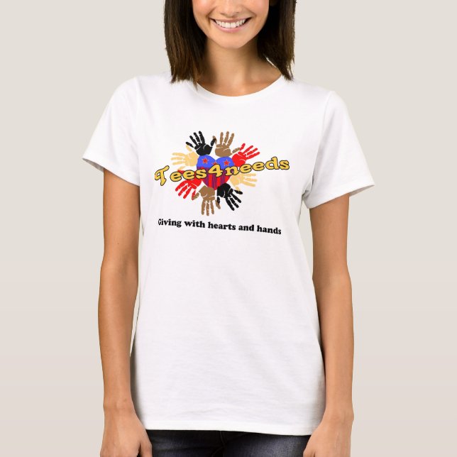 T-shirt Tees4needs (Frente)