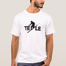 T-shirt TELE do logotipo
