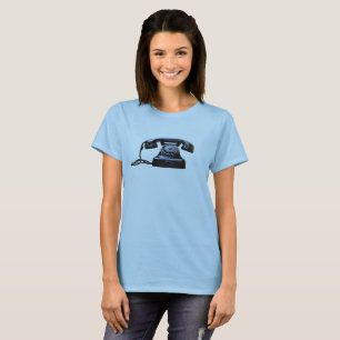 T-shirt Telefone antigo movido