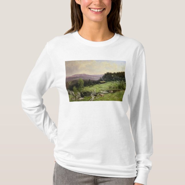 T-shirt Telemark, Noruega sul (Frente)