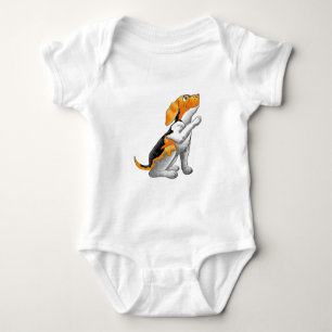 T-shirt telescópio de cães