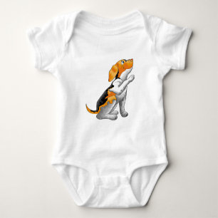 T-shirt telescópio de cães